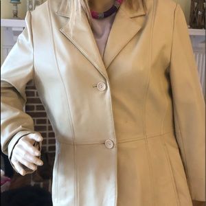 Light beige Wilson All Leather jacket